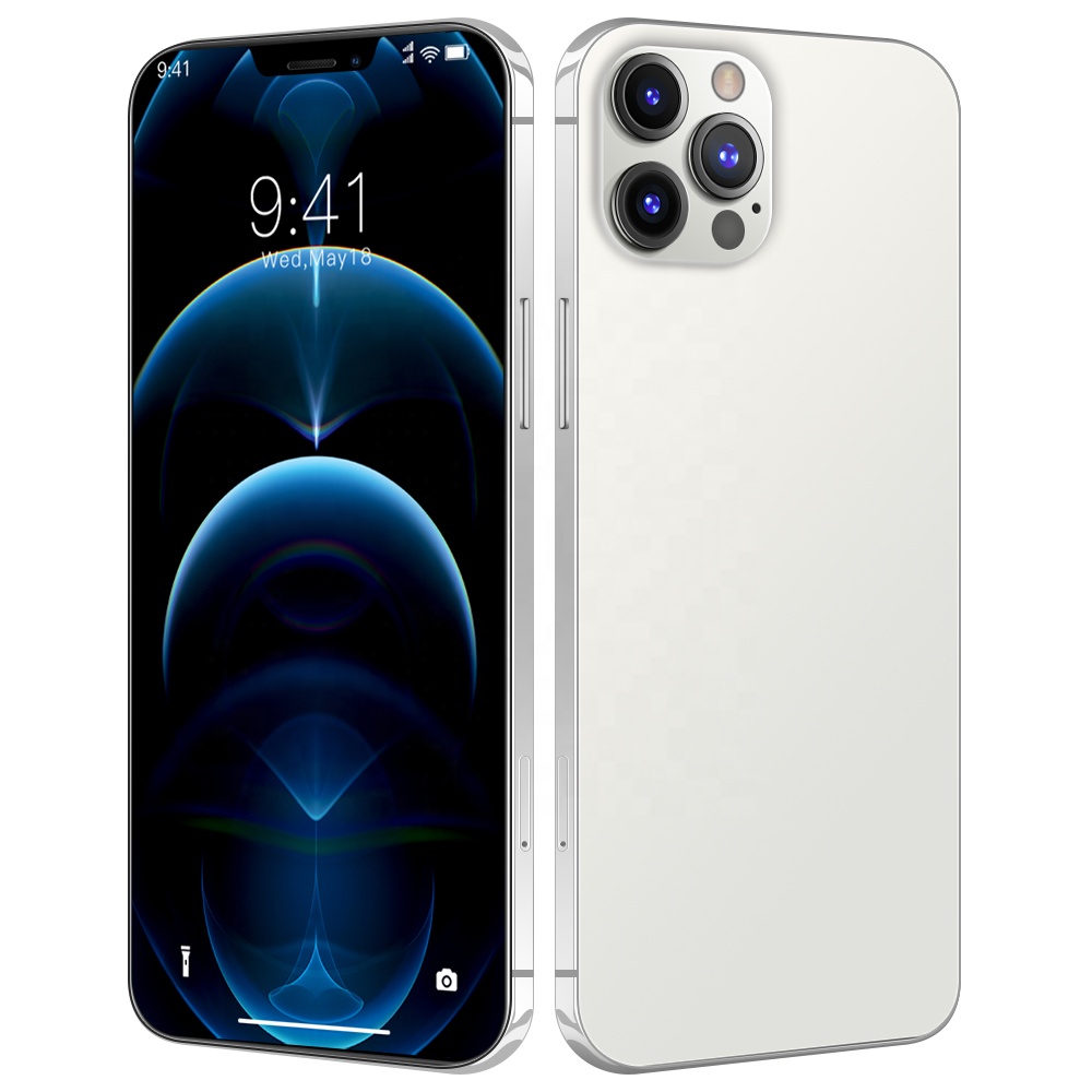 Оригинальные смартфоны i12Pro max, мобильный телефон с Полноразмерным экраном 6,7 дюйма, разблокированный смартфон 4g