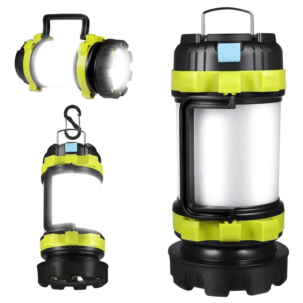 new Portable Multifunctional Super bright 4 modes Rechargeable Led Camping Lantern Light