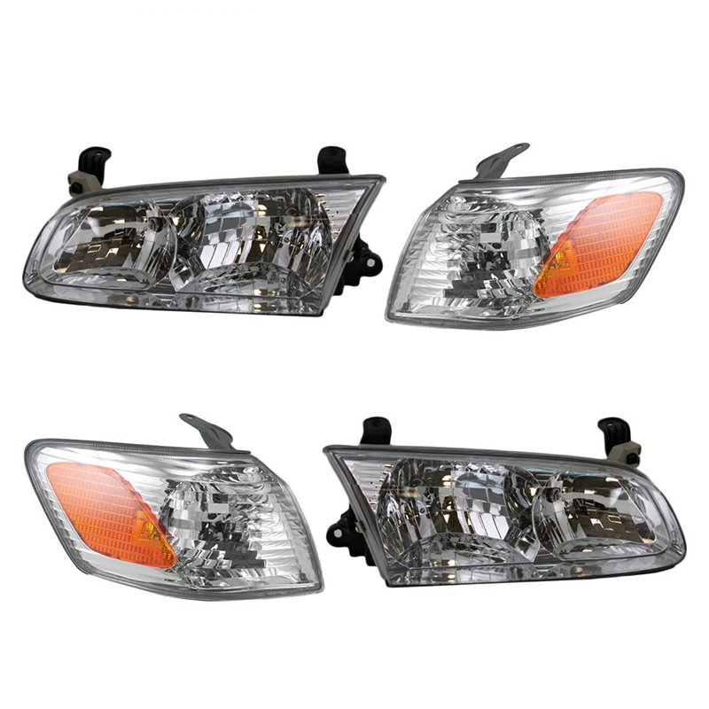 Налобный фонарь для Toyota Camry 2000 2001, налобный фонарь + сигнальная лампа, американская версия, Автомобильные фары
