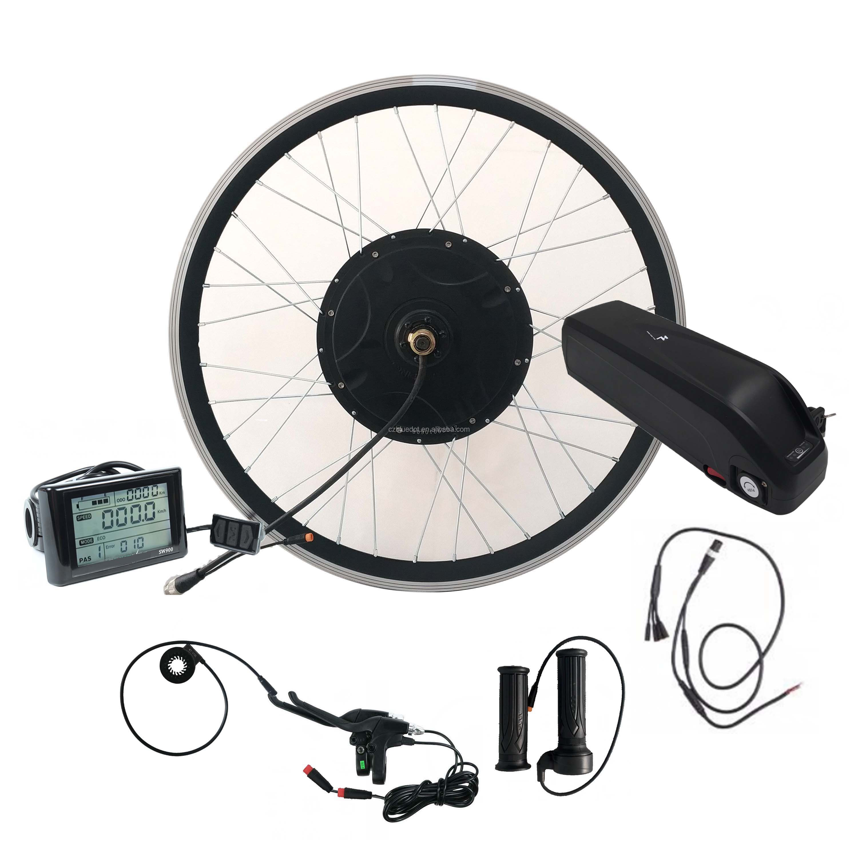26 "28" 700c переднее заднее колесо 48v 500w 1000w бесщеточный мотор эпицентра ebike kit Электрический велосипед конверсионный комплект