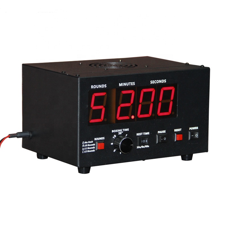 Gym fitness equipment Training LED Display Digital 4 Digits Boxing Gym Timer Clock for Sport