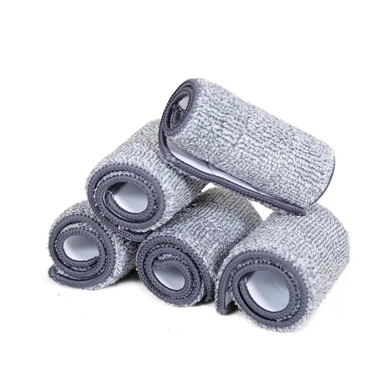 High quality microfiber mop head replacement refill fit flat squeeze mops washable household cleaning tool spare parts mop pad