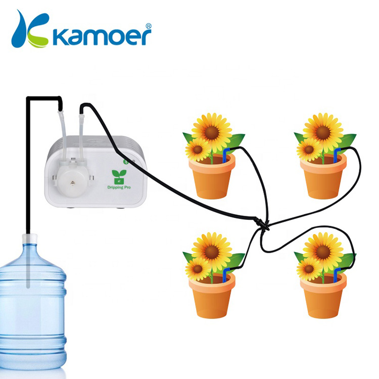 Умная Система полива Kamoer Dripping Pro с управлением через приложение, автоматические насосы для орошения с таймером