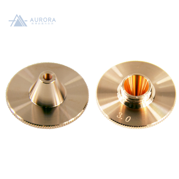 D28 H15 Draw Hat Type Laser Nozzle For Han's Fiber Laser Cutting Machine