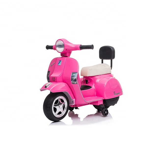 Лицензированные детские мотоциклы VESPA для детей, цены на аккумуляторы, Детский Электрический мини-мотоцикл для детей