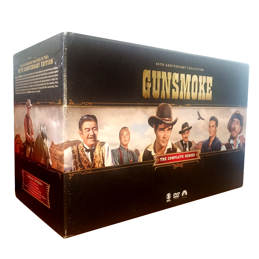 Набор боксов серии Gunsmoke, бесплатная доставка, лидер продаж на Amazon/Ebay, Классические фильмы