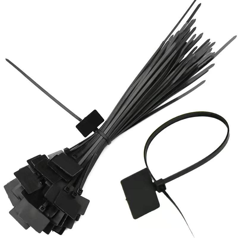 Нейлоновые кабельные стяжки Easy Mark 2,5*100 мм, ярлыки, пластиковые стяжки, маркеры для кабелей, самоблокирующиеся стяжки на молнии