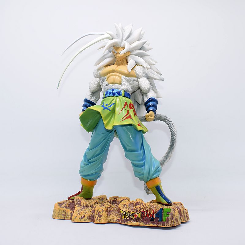 Экшн-фигурка супер белые волосы 24 см из аниме GK goku супер сайян Гоку Вегета фигурка ПВХ Модель игрушка для детей