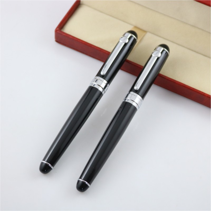 Уникальная эксклюзивная Коллекционная ручка Jinhao 750 OEM индивидуальный дизайн тяжелый металл Подпись Бизнес-перьевая шариковая ручка