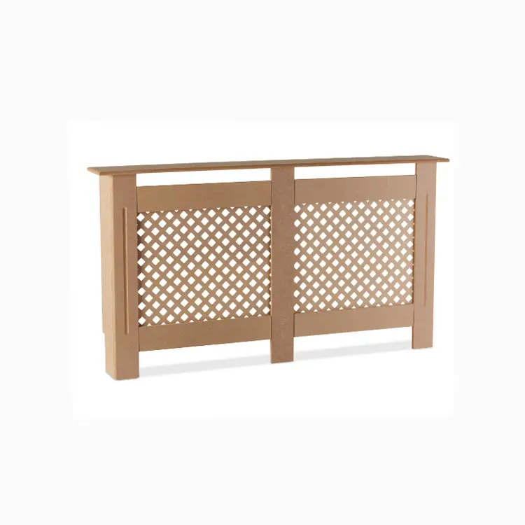 oak color cheap modern furniture radiator cabinet cover