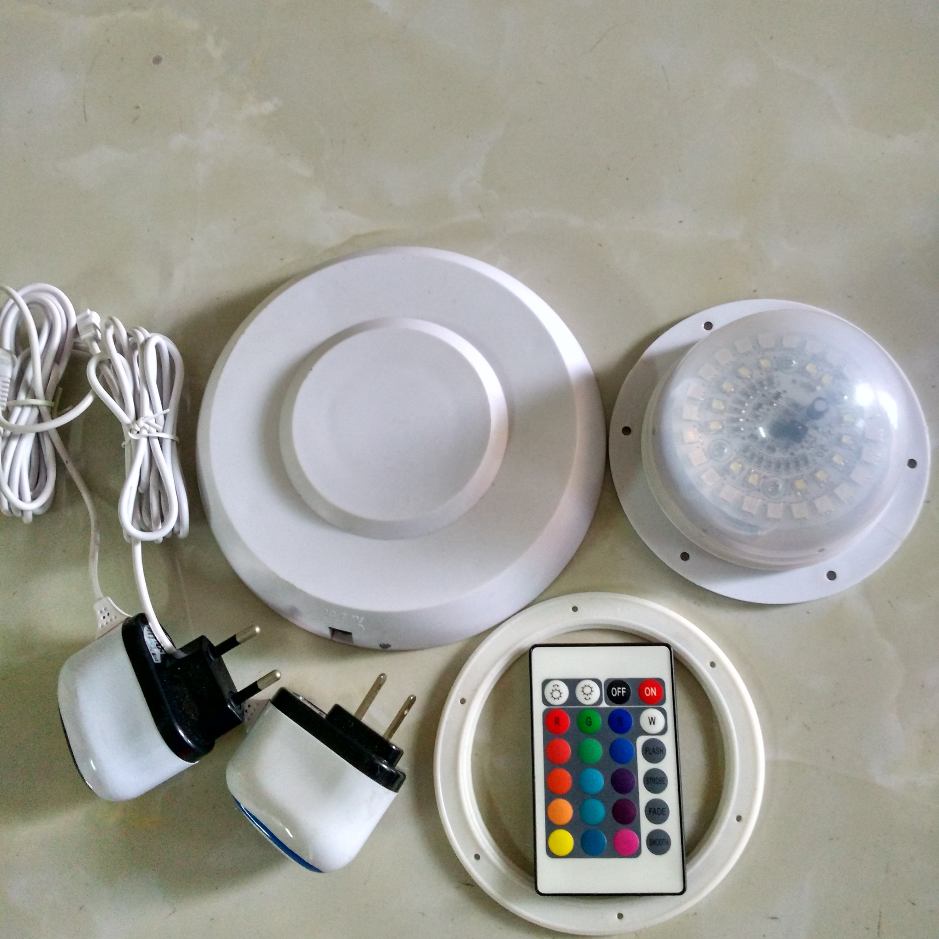 IP68 117 мм RGB Индукционная лампа с 38 светодиодами