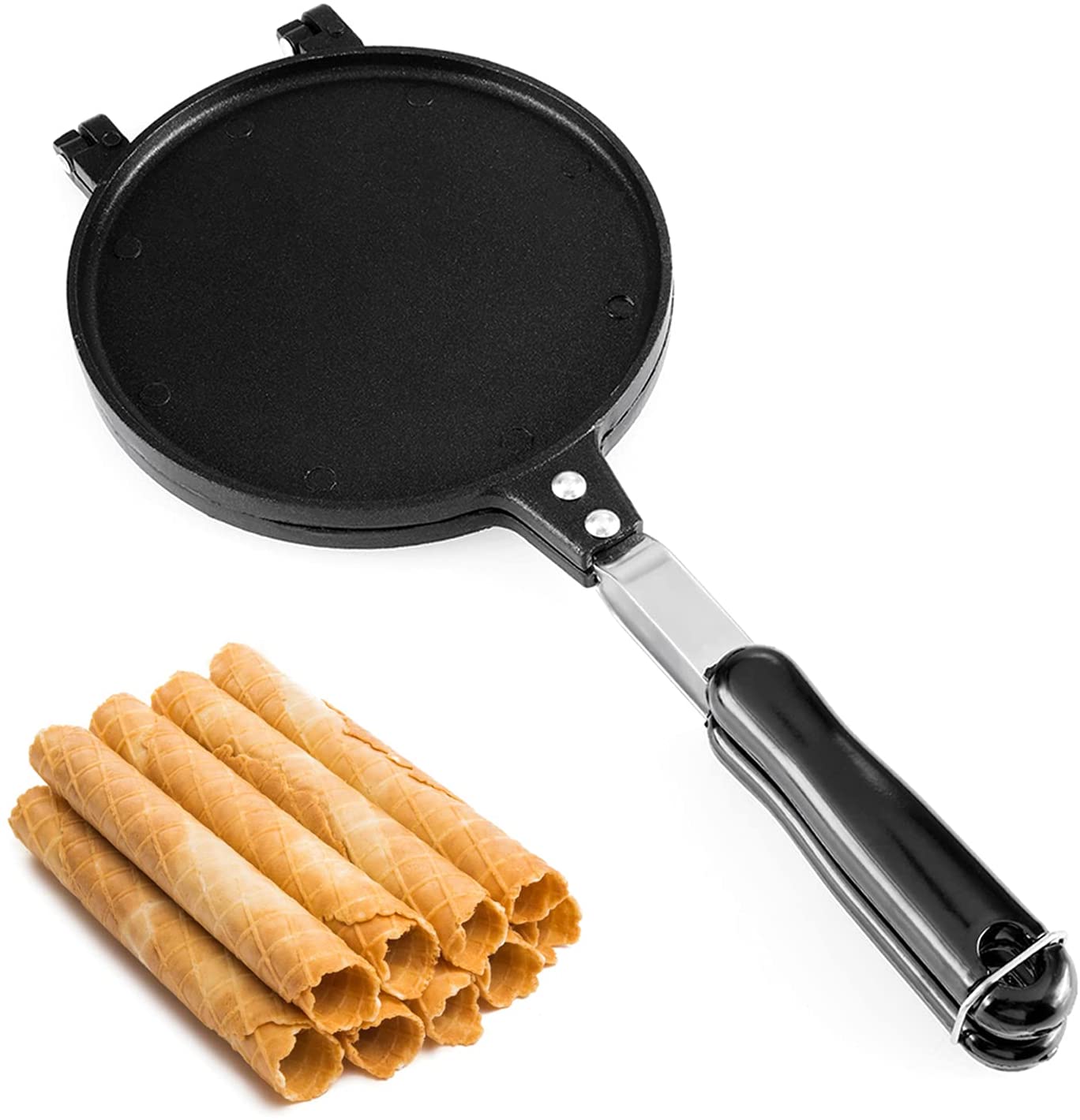 Electric Home Use Donut Cake Pop Waffle Cone Sweet Nut Omelet maker