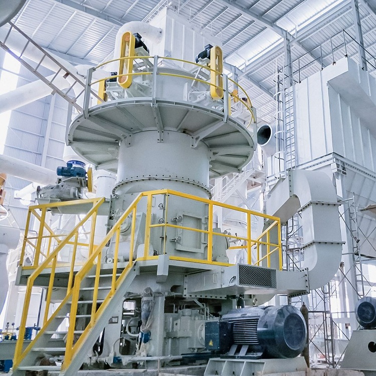 Glass Calcium Carbonate Soap Stone Gypsum Powder Production Line Vertical Mill