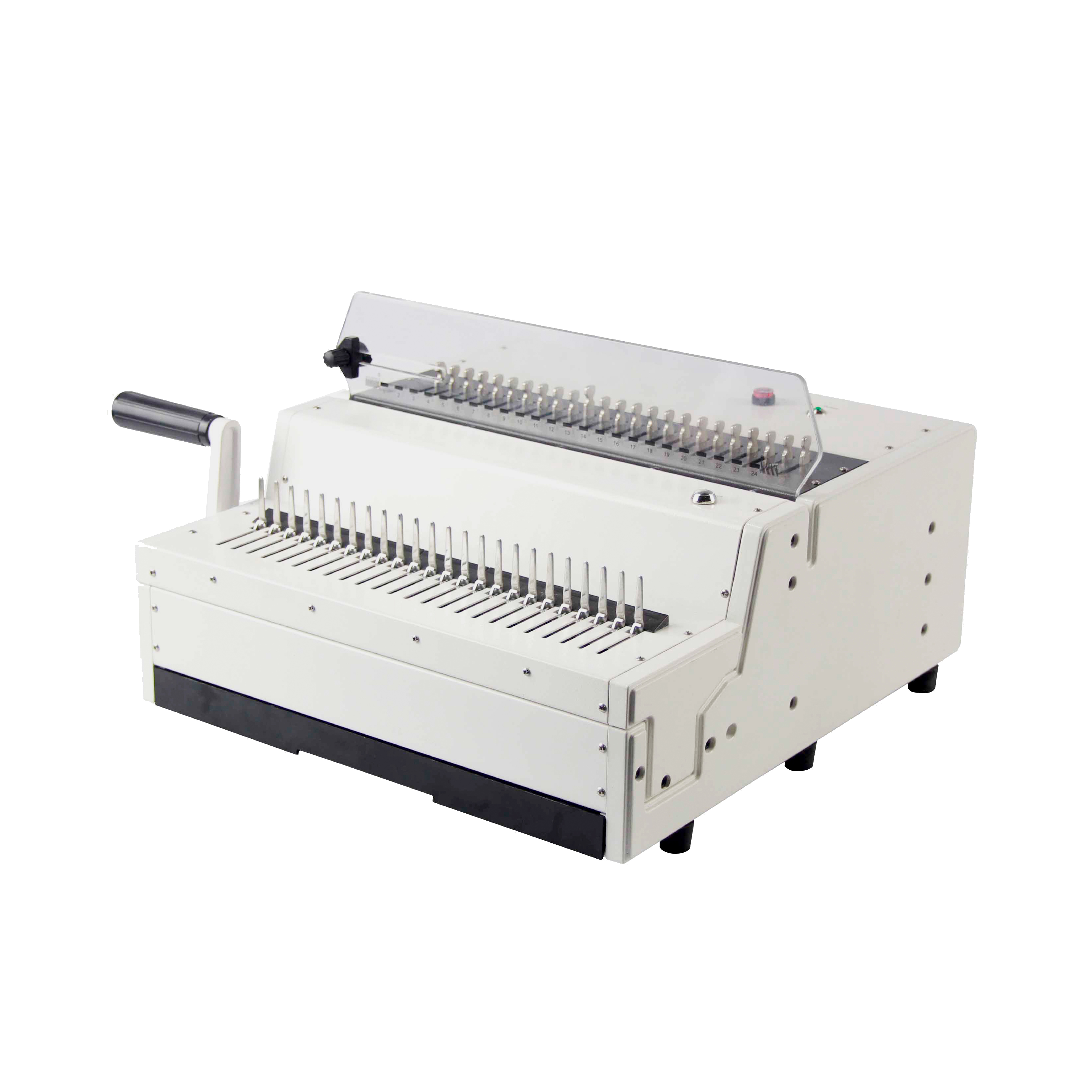 U-CD600A электрическая обвязочная машина с 24 отверстиями, двойная обвязка для офиса и дома