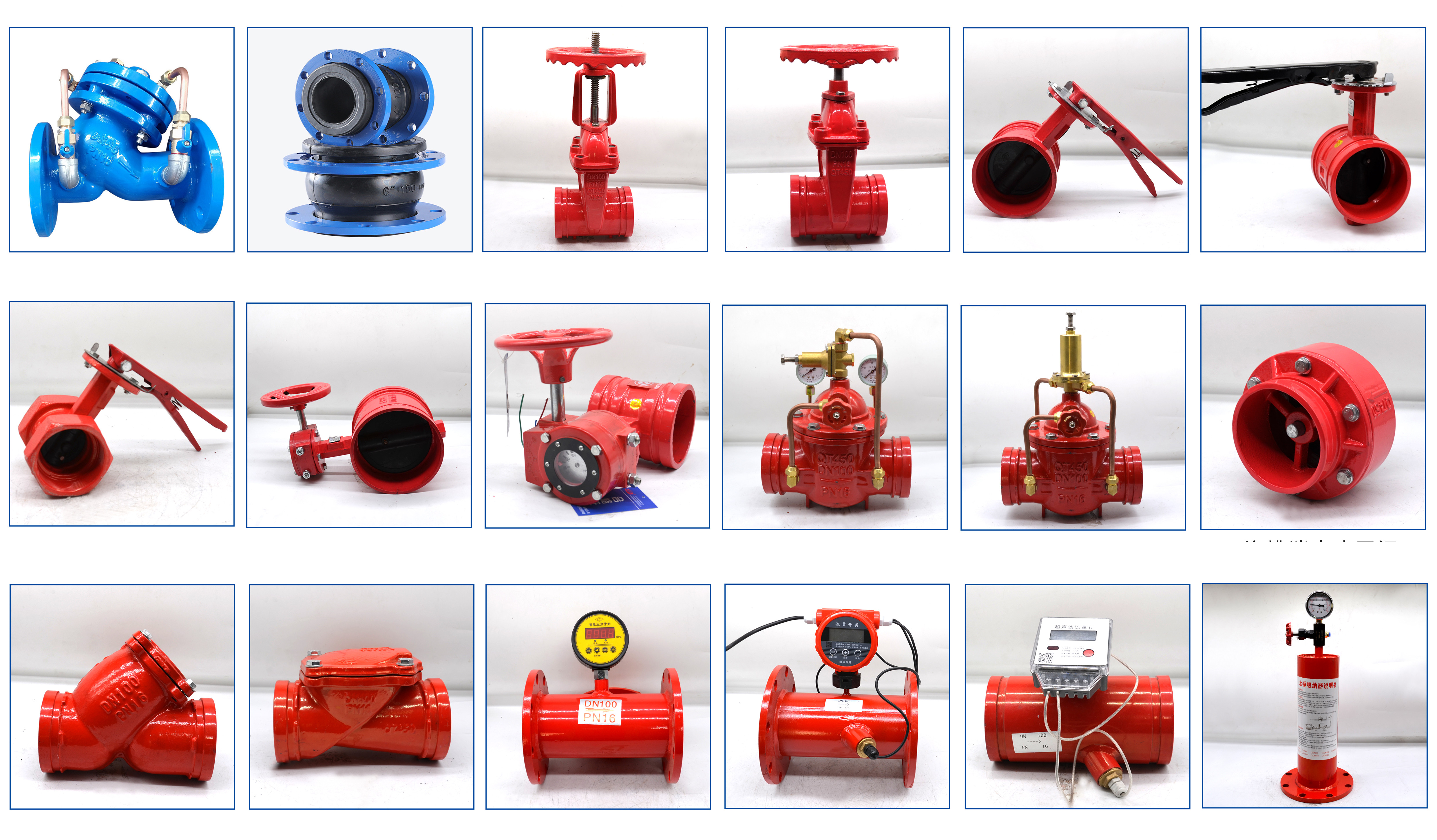 Butterfly valve gear box cast iron material