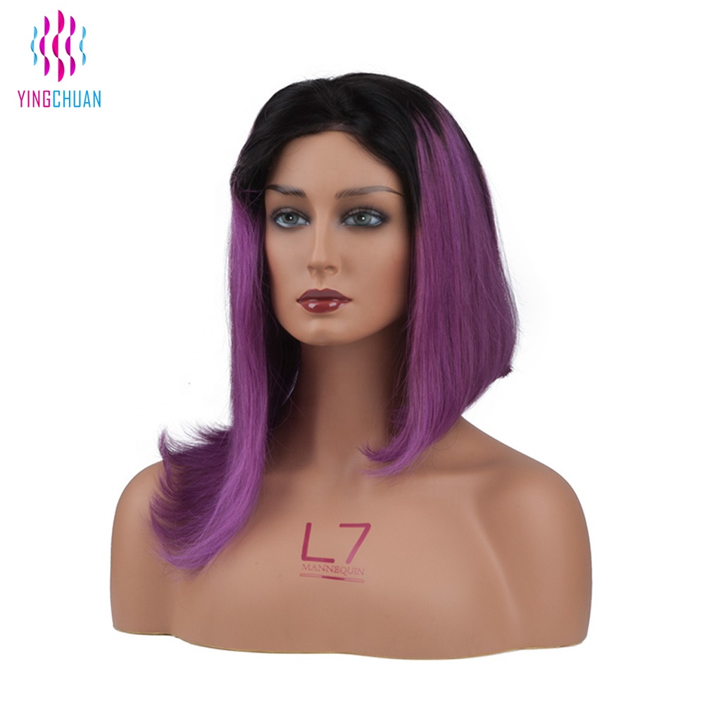 Wig display African American mannequin head