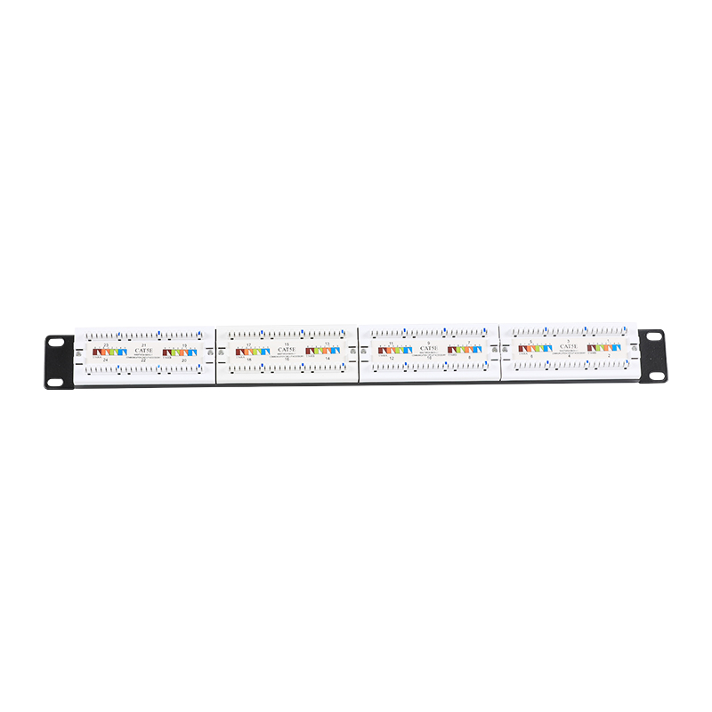 19 "1U UTP Cat5e cat 6 Патч-ранель 24 портов крона & 110 двойным iidc утф коммутационная панель