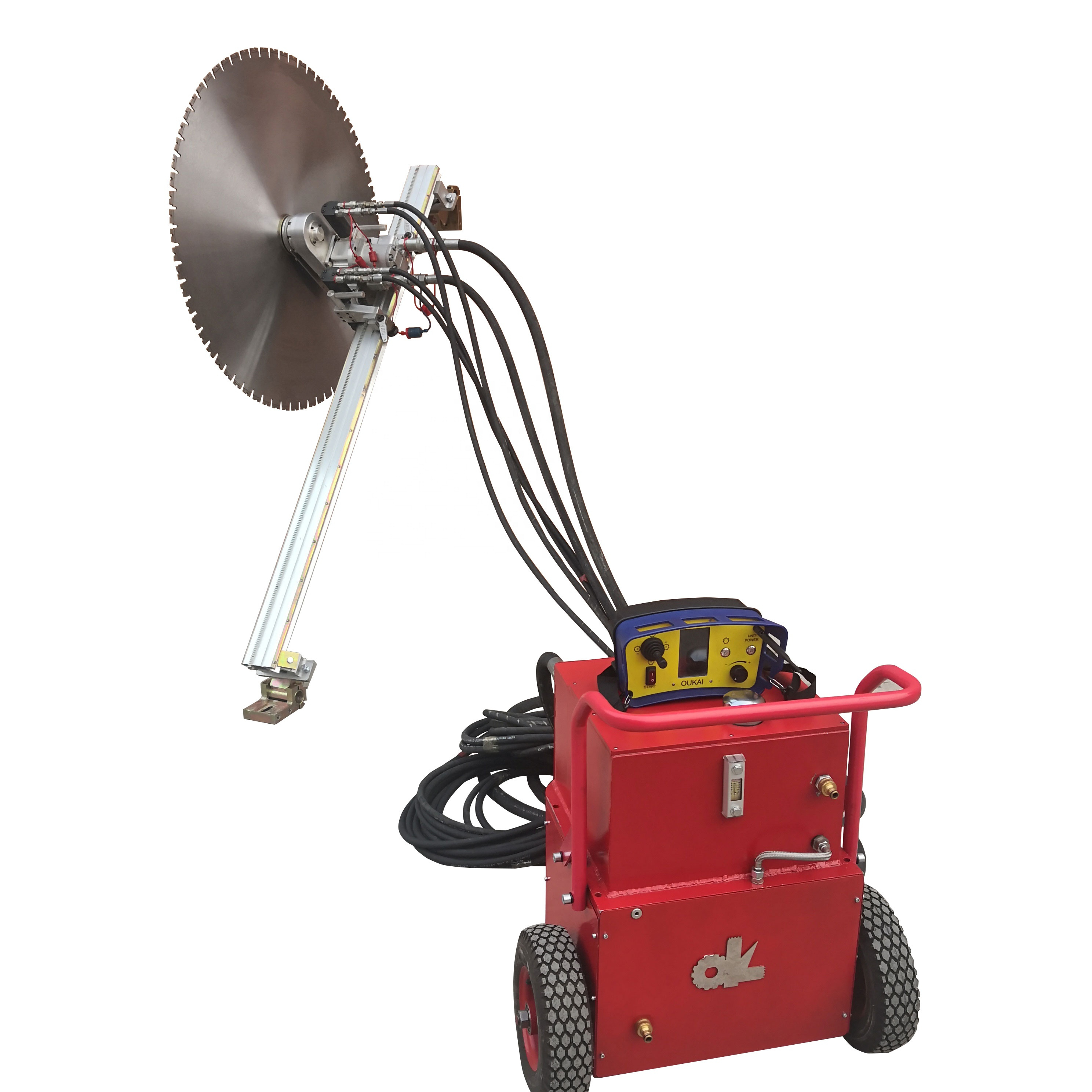 Fully hydraulic system concrete wall Cutter Concrete sawing Machine of Road Construction Machine patchwork cutt