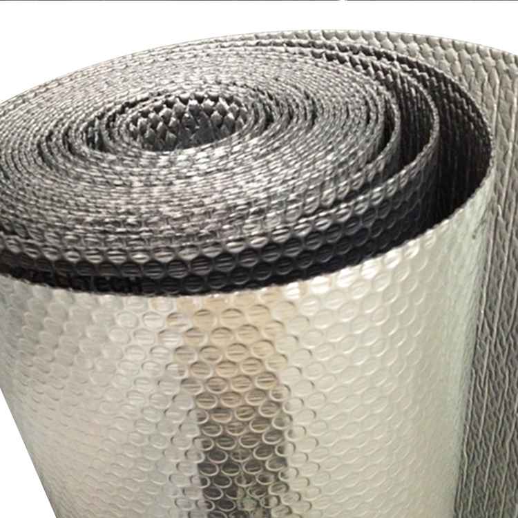 Radiation Barrier Thermal Insulation Materials Reflective Aluminum Bubble Foil Insulation