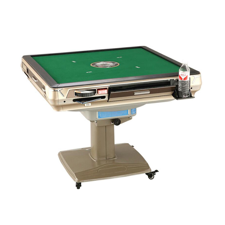 Automatic folding mahjong table machine