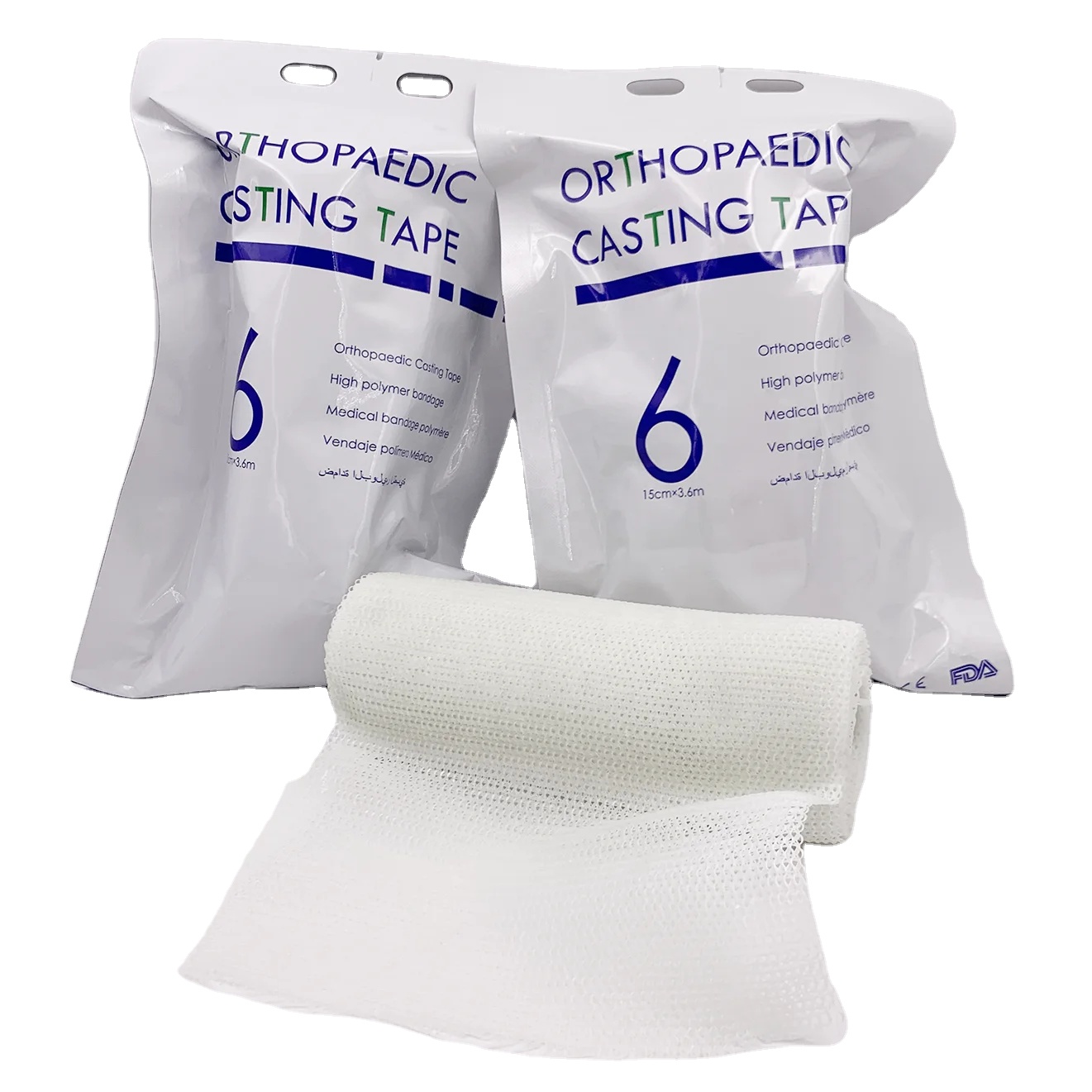 Fiberglass fabric Polyester fabric for produce casting tape
