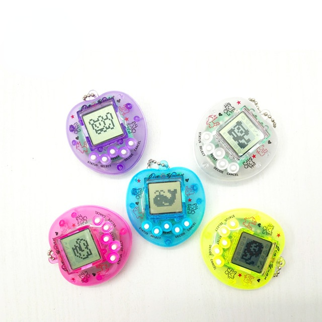 Keychain electronic pet toy electronic game machine