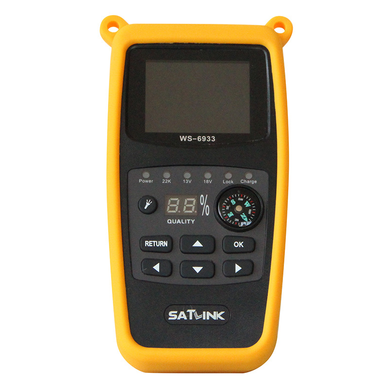 Satlink WS-6933 2,1 дюймов C и ku-диапазон DVBS2 HD цифровой спутниковый Finder метр