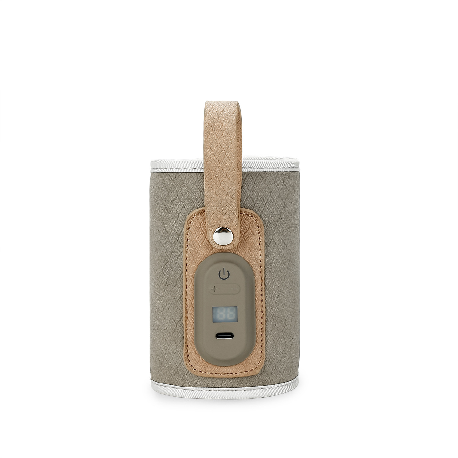 USB Connecting Portable Baby Bottle Warmer for Travel Baby Breast Milk and Food Bottle Heating Bag Long Time Heat Preservation