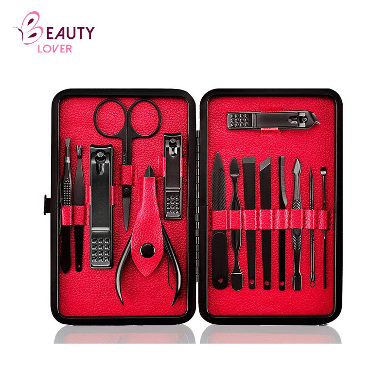 Stainless Steel Manicure Set Nail Clipper Assorted Cute Nail Tools For Woman