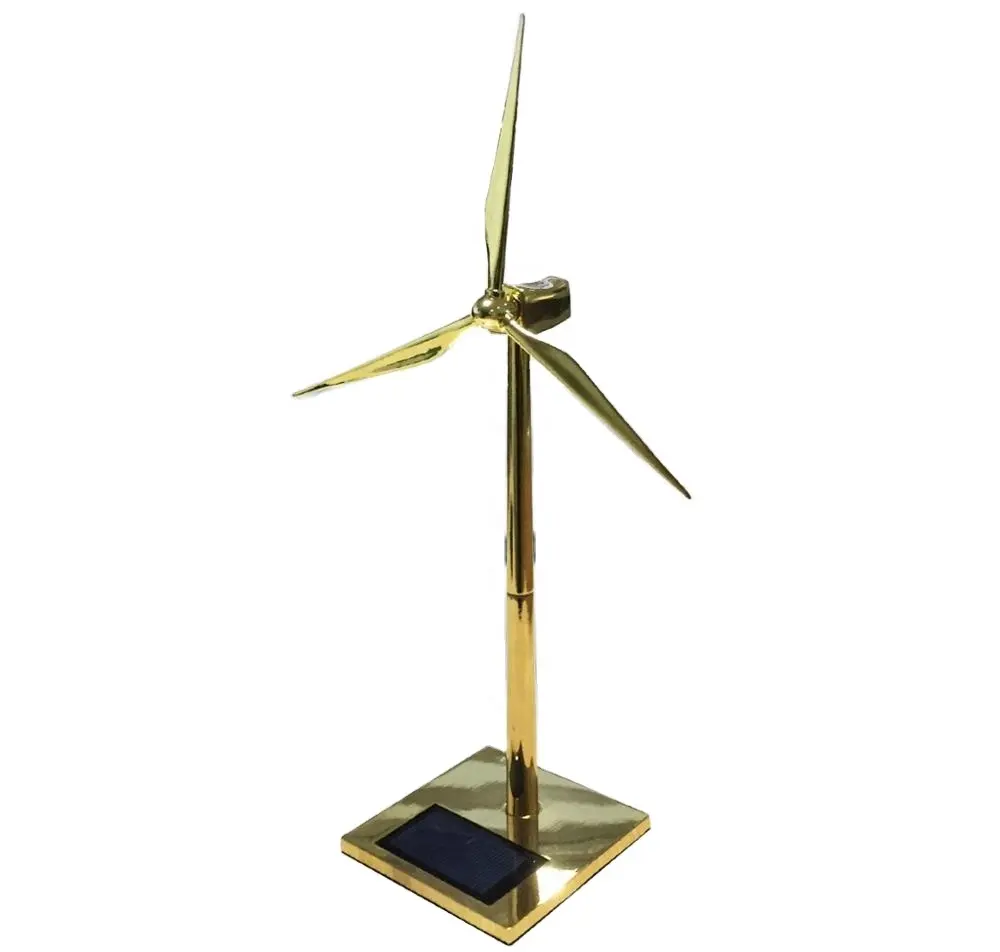 New Design Solar Windmill Model For Office Decorations
