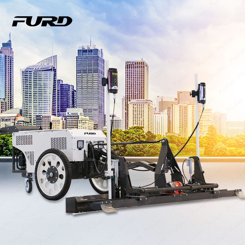 Hydraulic Control Walk-behind Gasoline Engine Power Laser Screed