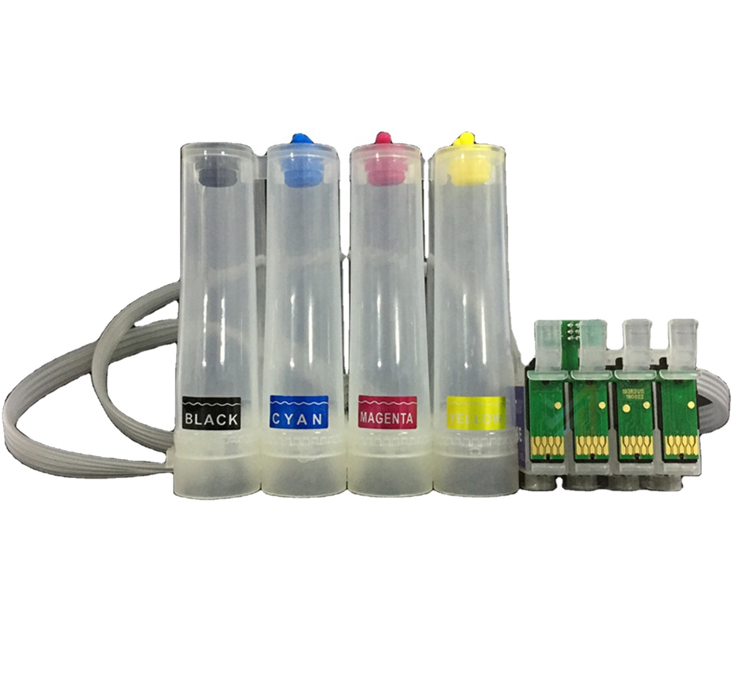 Bulk Cis Continuous ink supply refill system Sjic22p For Epson Colorwork TM-C3500 TM-C3510 TM-C3520 3500 3520 Label Printer