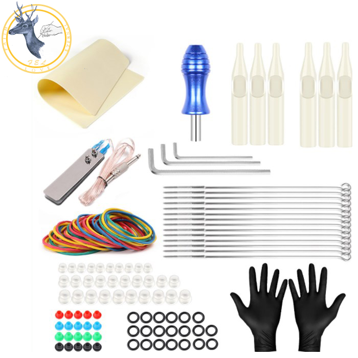 FEL High Quality Aluminum Rotary Professional Tattoo Machine Complet Set Motors Tattoo Gun Full Kits