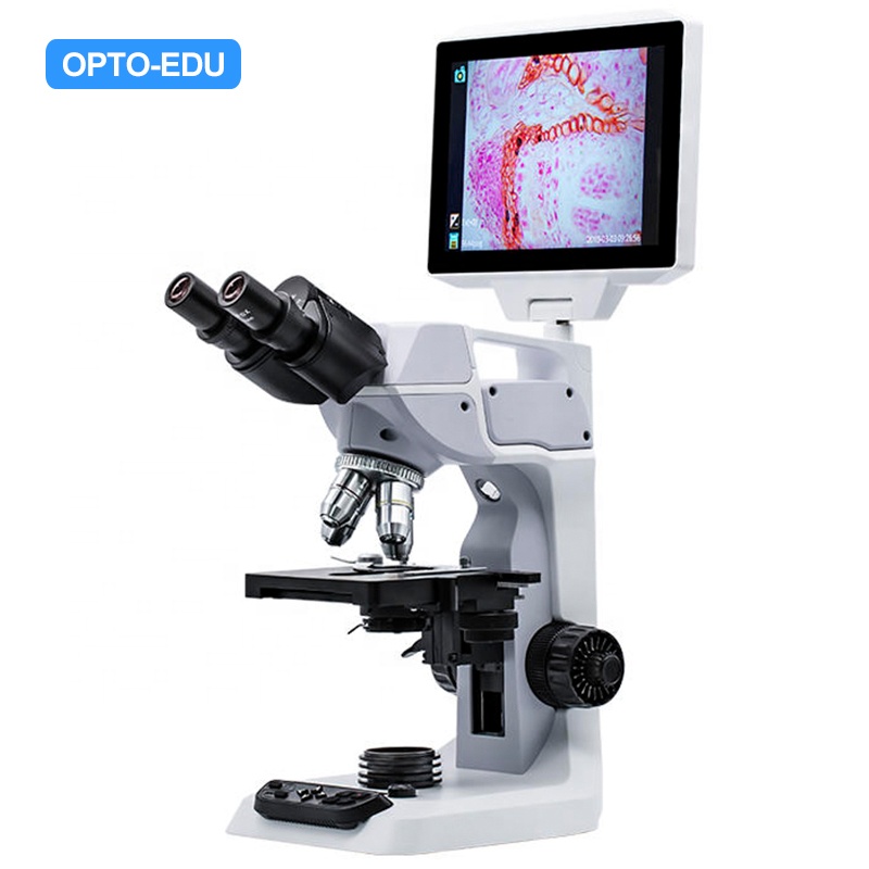 OPTO-EDU A33.3712-5.0M видеооптический соединение биологии 13 м цифровой микроскоп с ЖК-экраном