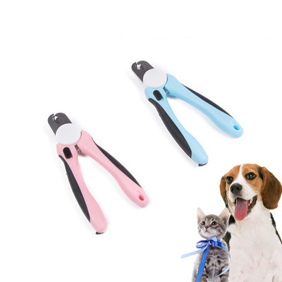 Pet cut nails cleaning and grooming non-slip handle stainless steel cat dog nail cut products