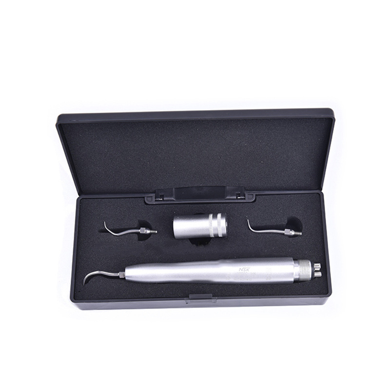 Dental hand tool hygiene handpiece ultrasonic air scaler tooth cleaning machine with 3 compatible tips for removing tartar