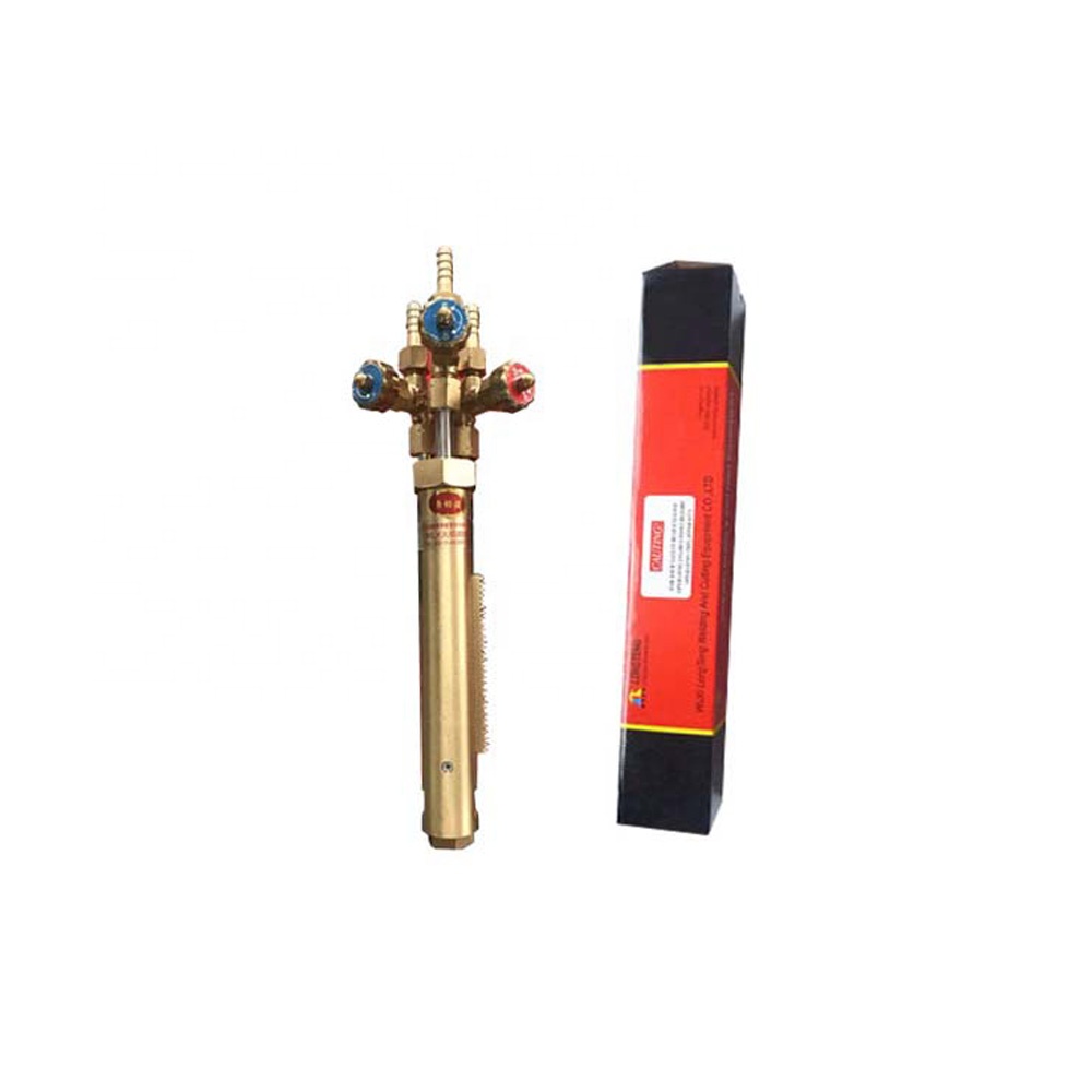 Wuxi Longteng 180mm Brass Oxy-Fuel Flame Cutting Torch for CNC Cutting Machine