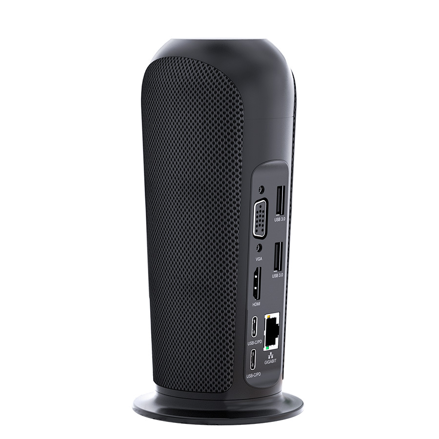 USB C док-станция с динамиком USB 3,0 концентратор передачи данных и синхронизации ноутбука док-станция адаптер ключ USB Type C