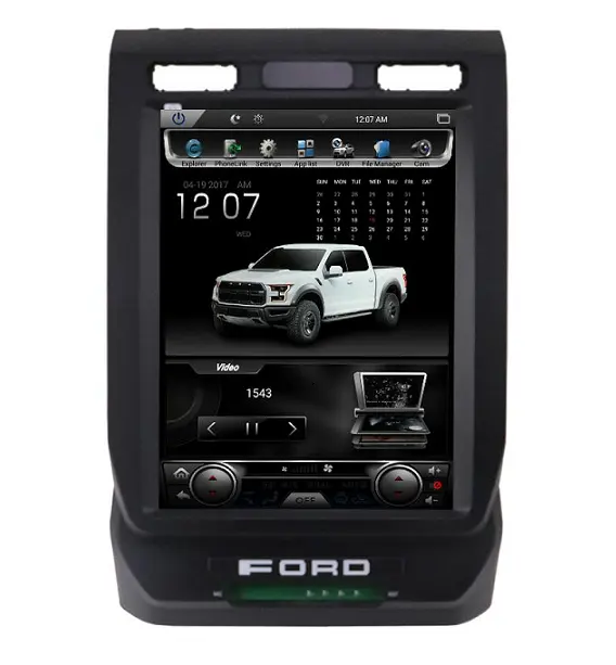 Hot Sale car Radio Video DVD player For Ford F150 F250 F350 2014-2021 with Built-in Car GPS Navigation