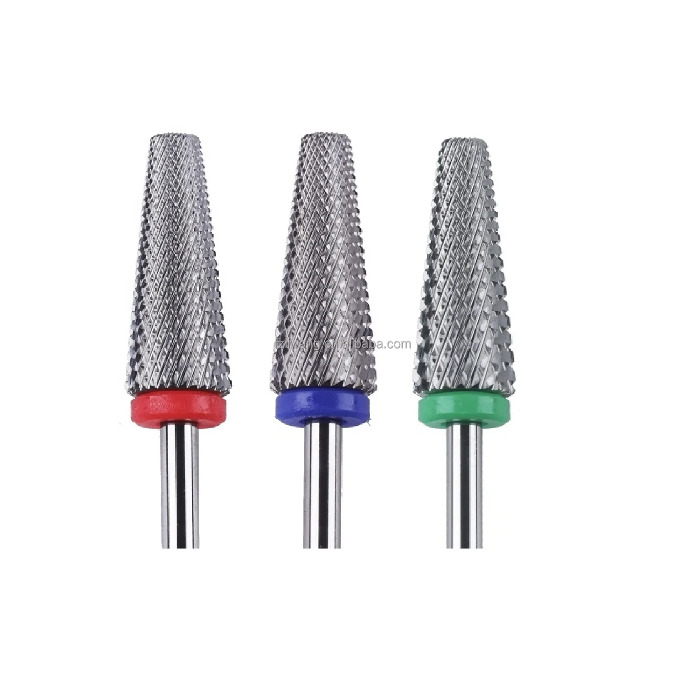 High Quality Longer Tungsten Steel Manicure Grinding Heads 5 in 1 Nail Drill Tools Carbide Burs Bits