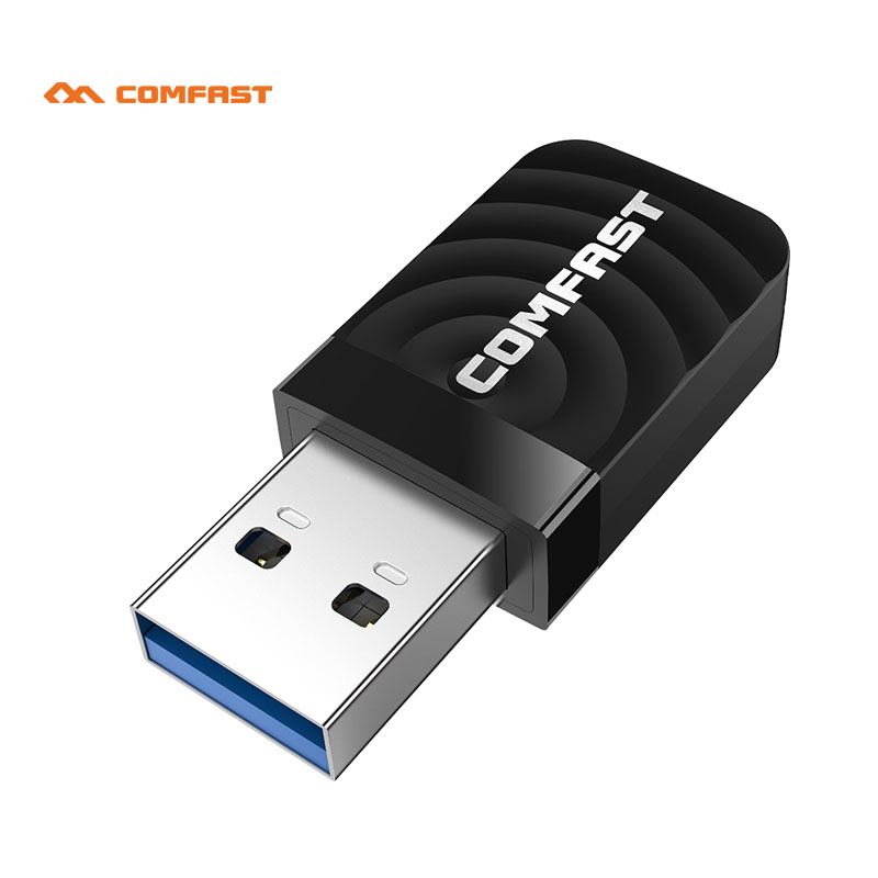 CF-812AC Realtek 8812BU 1200Mbps USB adapter Dual 5.8g 2.4g PA Amplifiers Wireless Dongle LAN USB 3.0 Network Card