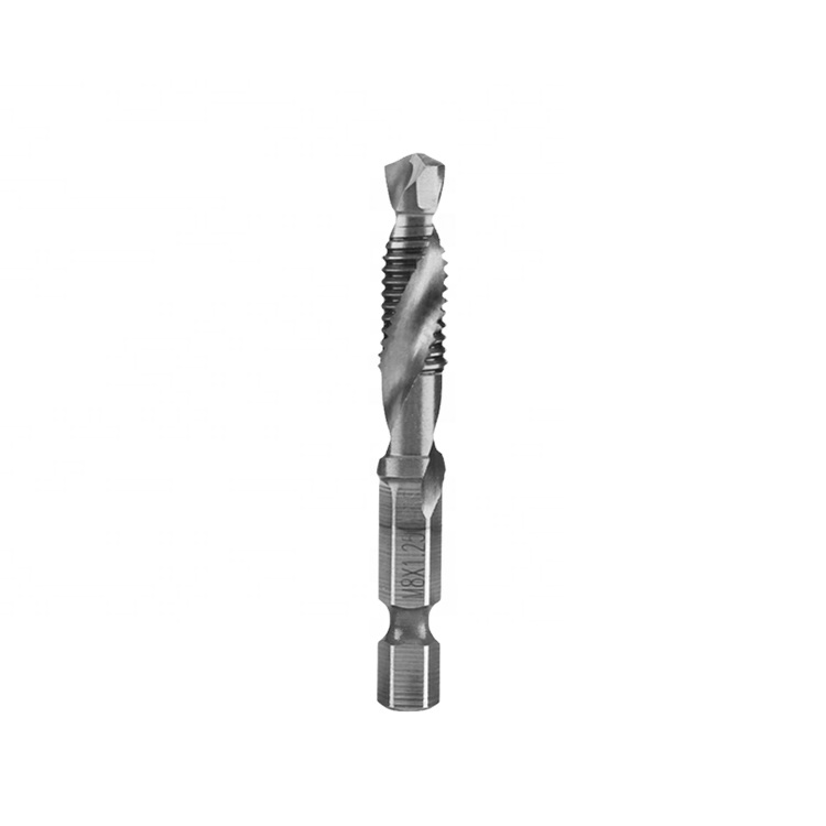 AliExpress Hot Sale M8 X 1.25 tapping Integrated Composite Tapping Cone hss Twist metal drill bit