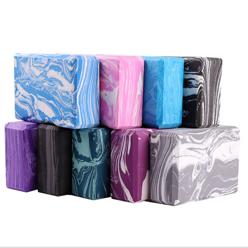 Custom Logo Non Toxic Yoga Bricks High Density Eco-Friendly Recycled Foam EVA Yoga Block