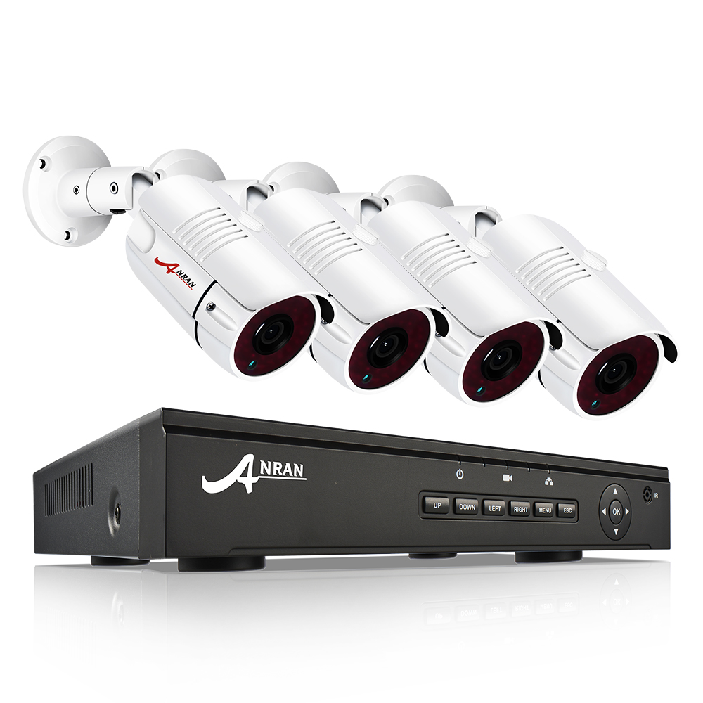 ANRNA 3MP 4 канала безопасности Система записи 1080P 4CH Cctv NVR купольные дома POE ip CCTV камера