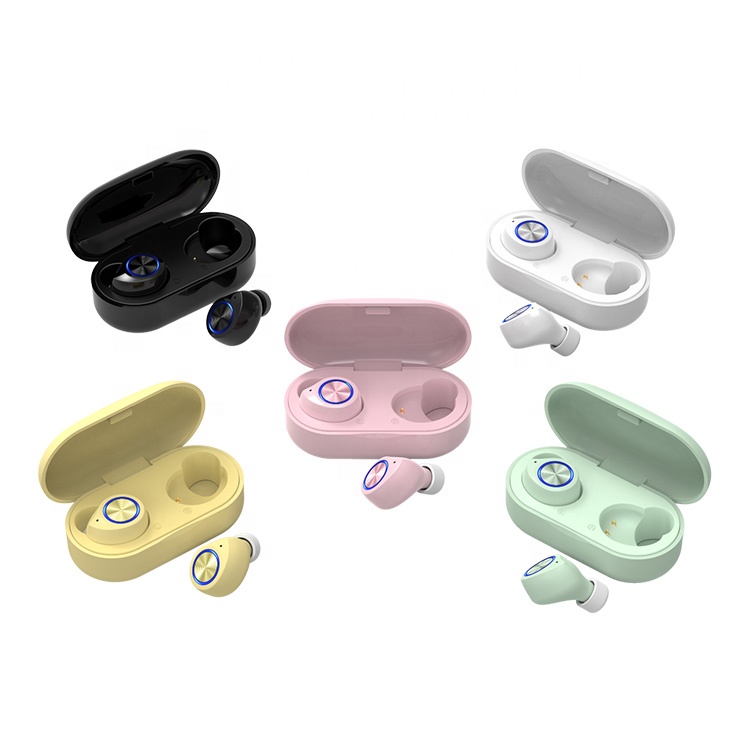 Беспроводные наушники Enle TW60 2020 TWS True 5,0 5,1 Touch Bluetooth-наушники-bluetooth с цветными вставками