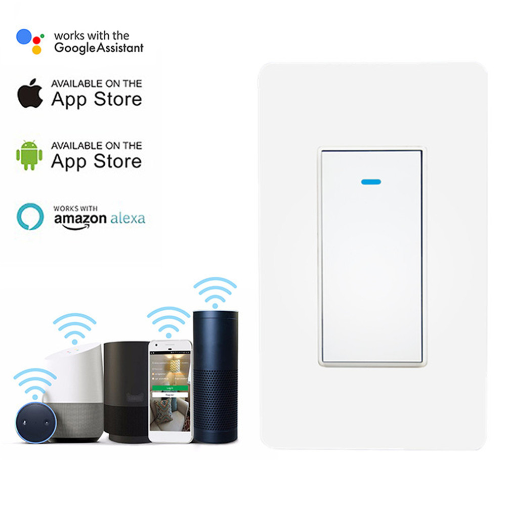 Умный Беспроводной Выключатель Rhyme Zigbee с голосовым управлением и поддержкой Wi-Fi