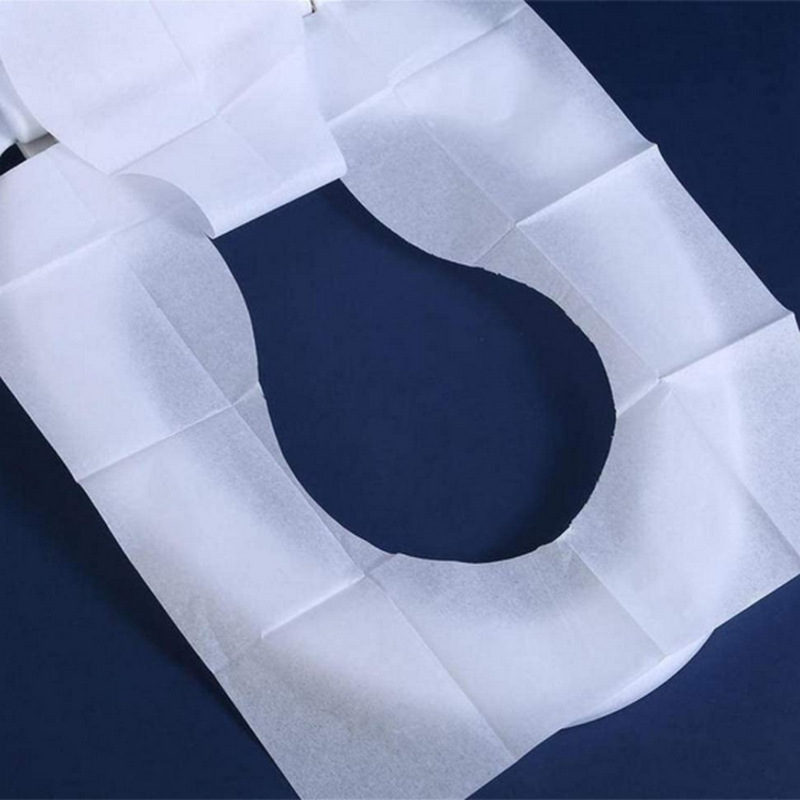 Eco-Friendly Travel Pack Health Care Disposable Waterproof Paper Toilet Seat Covers