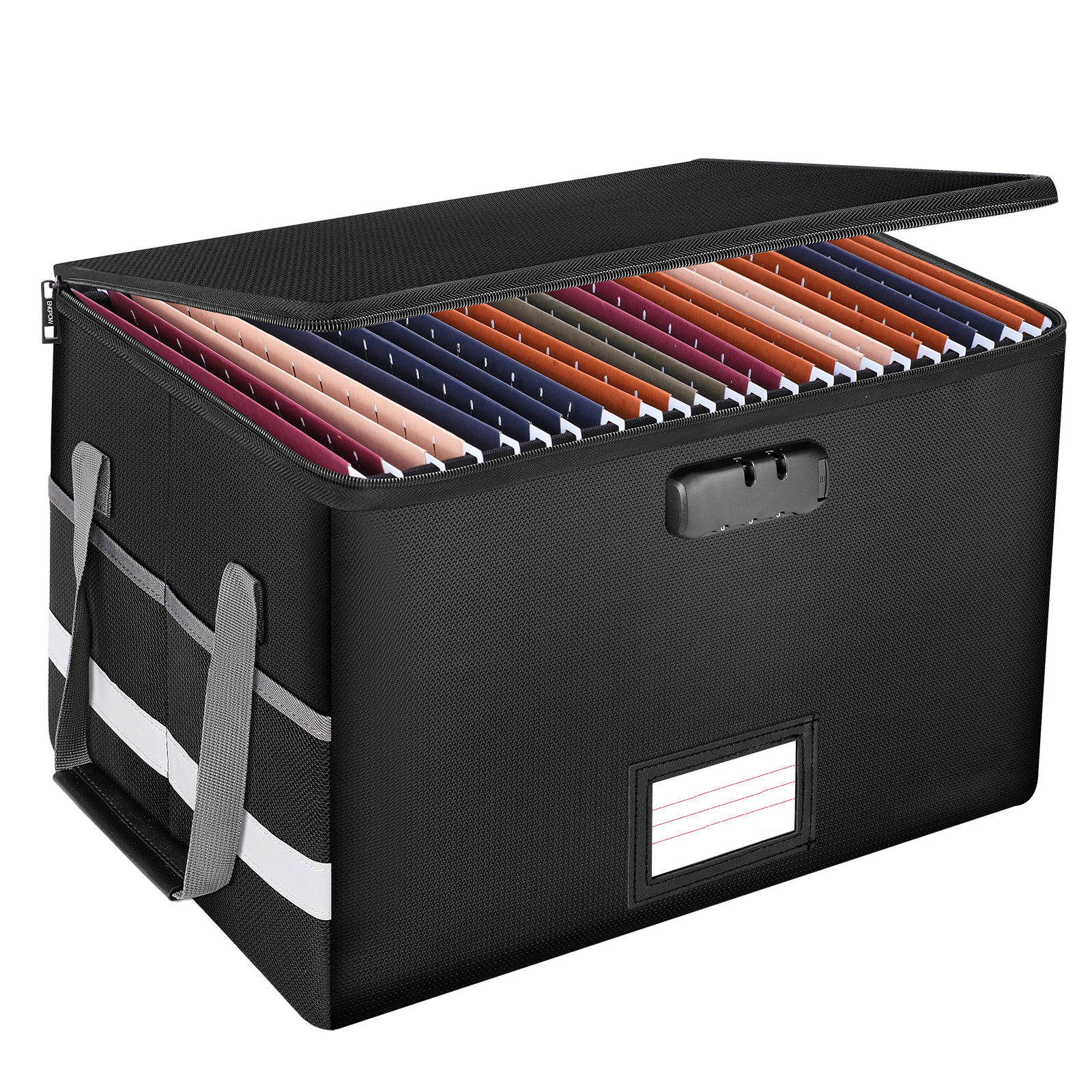 2021 Amazon Hot Selling Top Quality Valuables Information File Travel Safe Document Waterproof Fireproof Organizer Bag