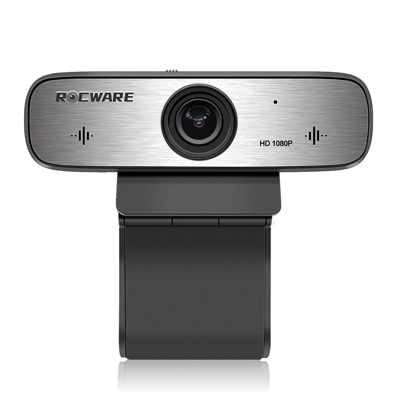Rocware 1080P usb ptz camera with Mic 90 degree auto focus FHD beauty broadcast video conference webcam RC19