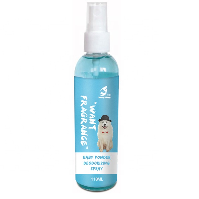 Effectively Odor Perfume Baby powder Fragrance Deodorizing Spray Cat Dog